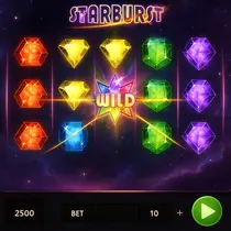 WSM Casino - Starburst Slot Game - NetEnt Pokie