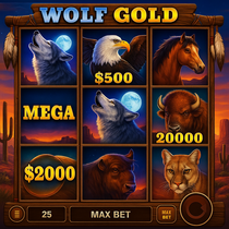 WSM Casino - Wolf Gold Slot Game - Pragmatic Play Pokie